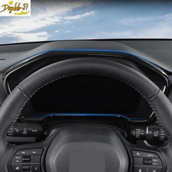 Glossy Black For  Honda CR-V CRV Interior Console Dashboard Cover Trim Frame