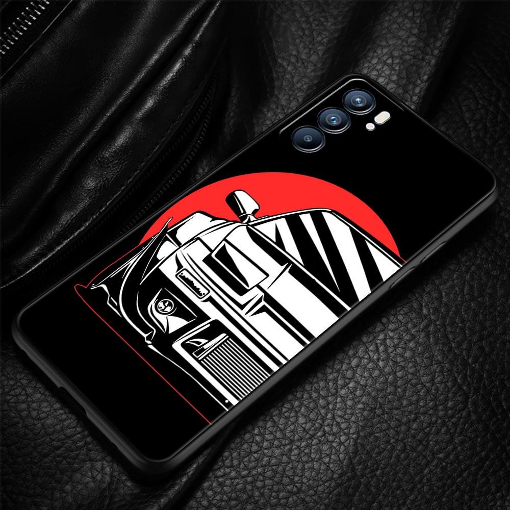 Чехол для спортивного автомобиля JDM Tokyo Drift для Oppo Find X6 X5 A54 A53 A52 A9 A15 A95 A17 A16 A76 A74 A57 Reno7 Reno6 Pro Plus 5G