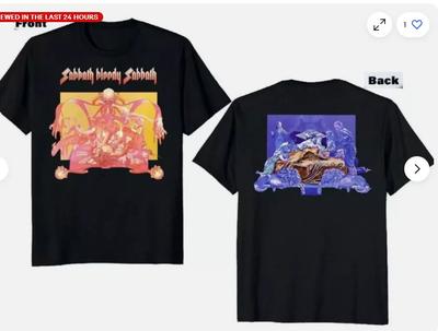 Винтажная футболка с тура Black Sabbath 90-х – Унисекс футболка для фанатов рок-группы