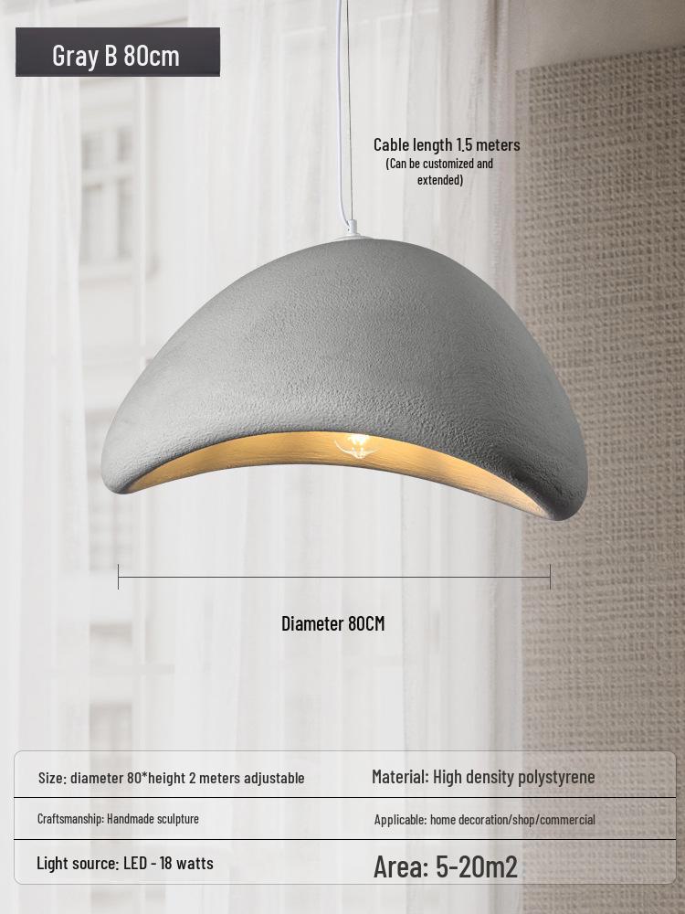 Дизайнерская люстра Ваби-Саби для кофейни и B&B Yuanbao