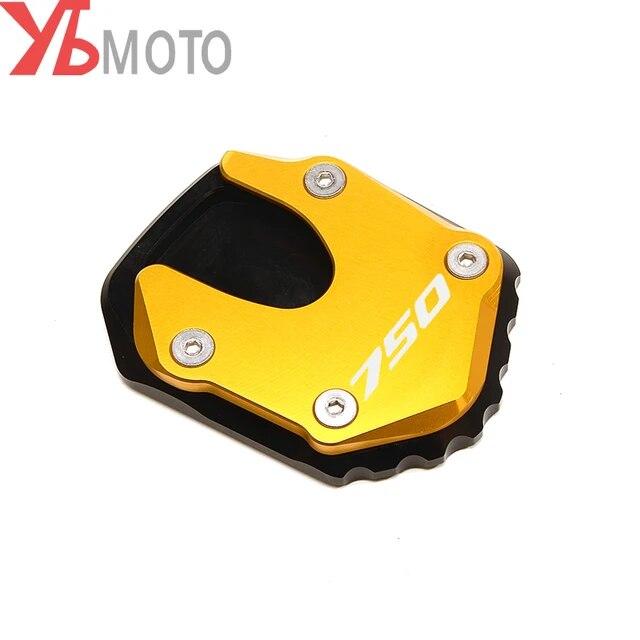 Motorcycle Aluminum Side Stand Extension Pad Kickstand Enlarge for HONDA Forza 750 Forza750 2022 Accessories