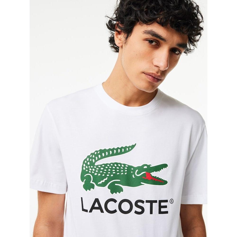 Lacoste Футболка мужская с принтом крокодила Th6396 54g 001 q2nTh6396 54g001