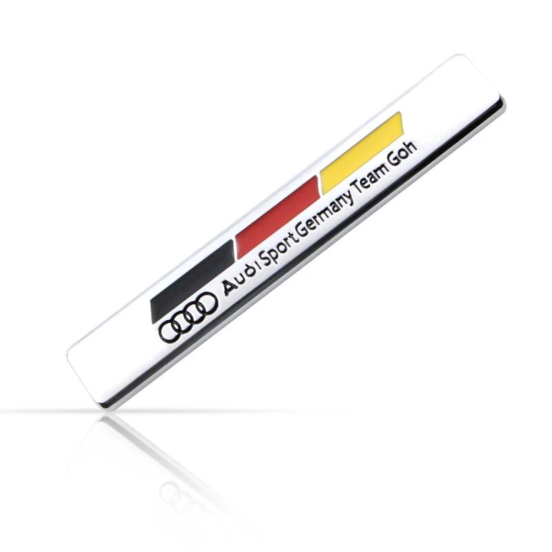1pcs car trunk labeling car body decoration sticker For q2 b5 b6 b7 b8 A3 A4 A4L A5 A6 A6L C5 C6 RS4 RS5 Q3 Q5 Q7 TT styling