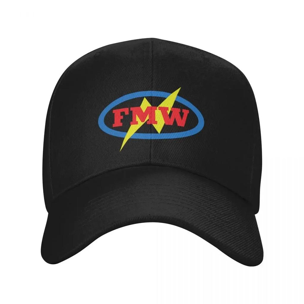 New FMW Logo Baseball Cap Unique hats winter hats for Unisex Sun Hat For Children Rugby Unisexs Hats Womens