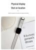 Совместимый силиконовый ремешок-кожа для Apple iWatch Ultra: Дышащий стиль с отверстиями и квадратной пряжкой.