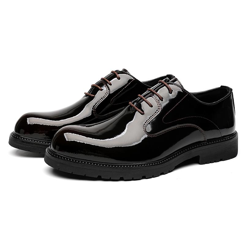 Brand Male Shoe Leather Fashion Outdoor Shoes Men 2024 Hot Sale Classic Men Shoes Wedding Thick Bottom Men's Casual Footwear