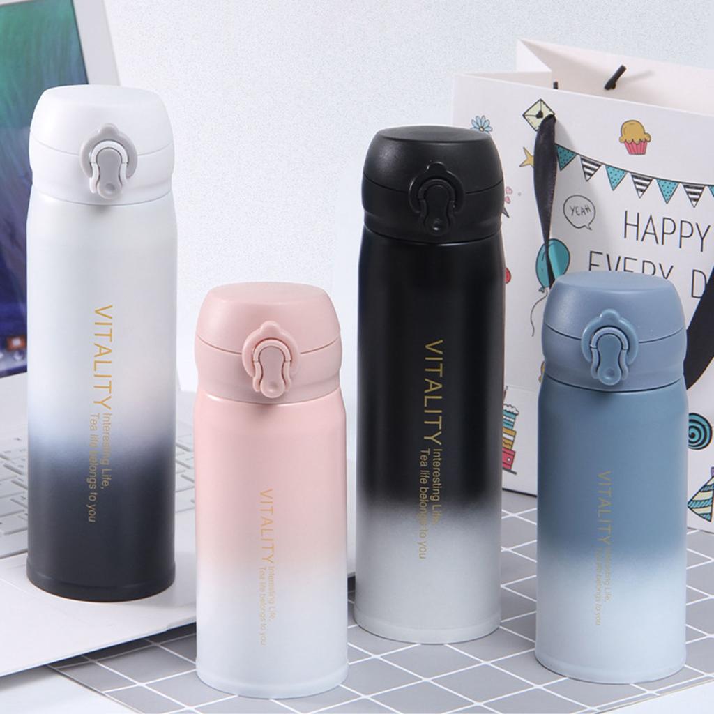 Вакуумная бутылка с маленьким ртом для питья без запаха портативная студенческая спортивная вакуумная кружка для школы