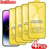 4 шт. закаленное стекло для iPhone 14 13 12 11 Pro Max защитная пленка для экрана iPhone 7 8 Plus X XR Xs Max защитная стеклянная пленка