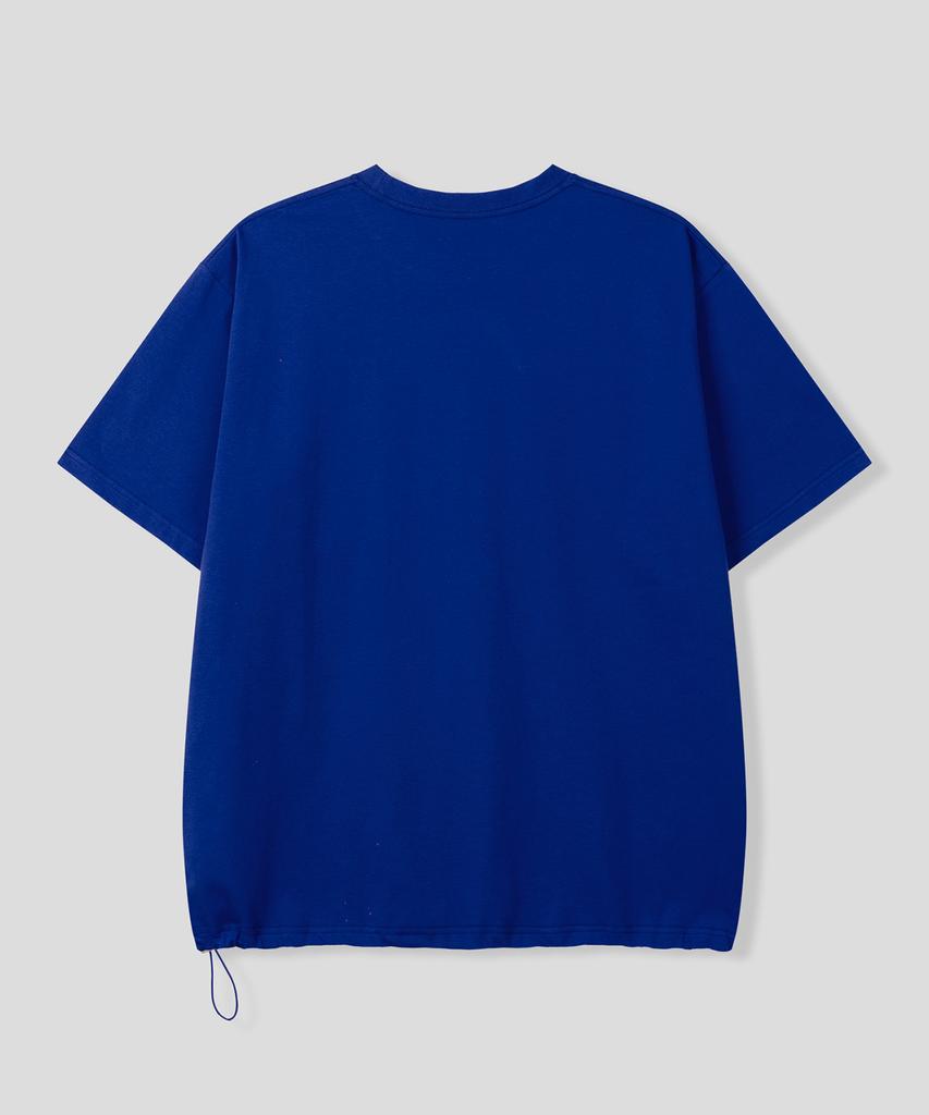 BLACK MOMENT Sorona String Pocket T-Shirt [Melange Gray]