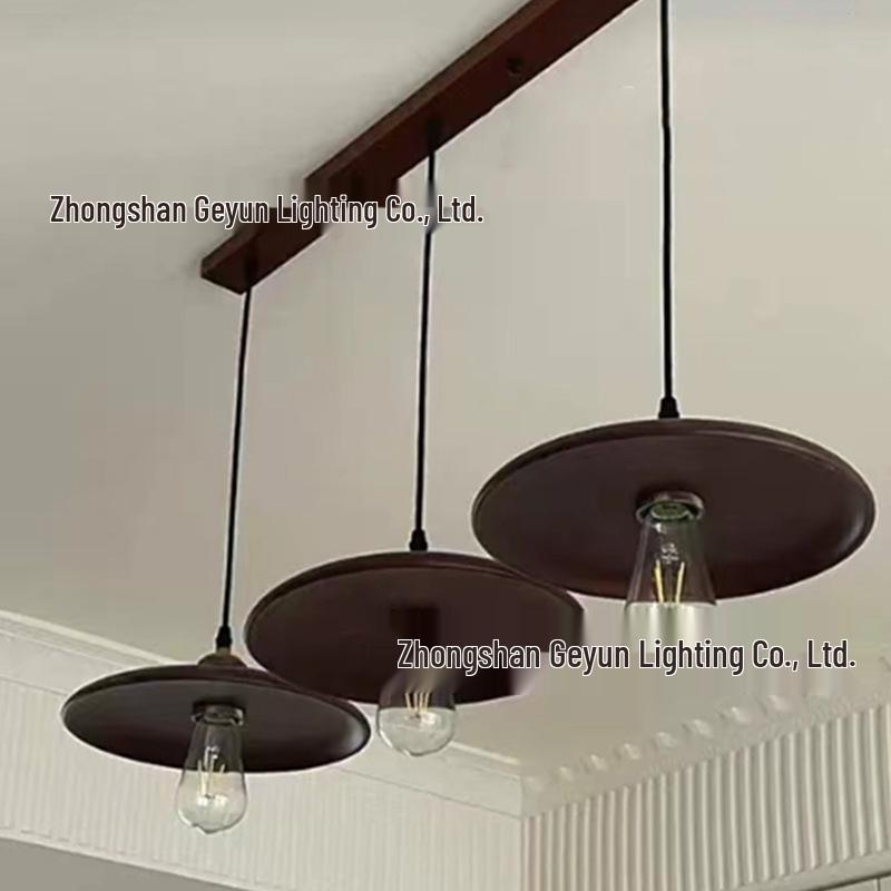 Nordic Solid Wood Pendant Light for Bedroom, Tea Room, Corridor, or Bar