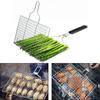 Stainless Steel BBQ Mesh Non Stick Grilling Basket Grill Mesh Mat Meat Vegetable Steak Picnic Party Barbecue Tool