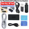 1-10 шт. Комплект модов JB Tool с одной кнопкой USB-донгл USB-адаптер для системы PS4/PS4 Pro/PS4 Slim 9.0-11.0 с кабельным комплектом Ethernet Type-C