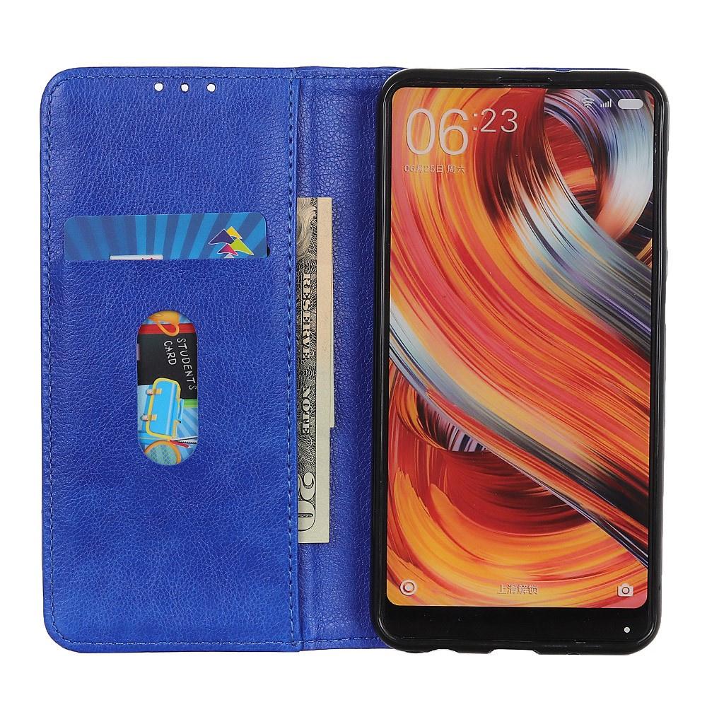 Flip Case for Xiaomi Redmi Note 15 Pro 5G, Split Leather, Blue