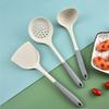 3 шт./комплект Термостойкая кухонная утварь Пищевой силикон Кухонные аксессуары Половник Лопатка Шумовка Антипригарная посуда