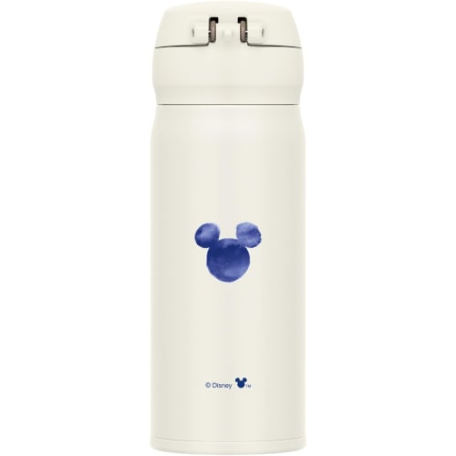Thermos Vacuum Insulated Portable Mug, 400ml, Disney Mickey Mouse Design, Ivory White (JNL-405DS IVWH)