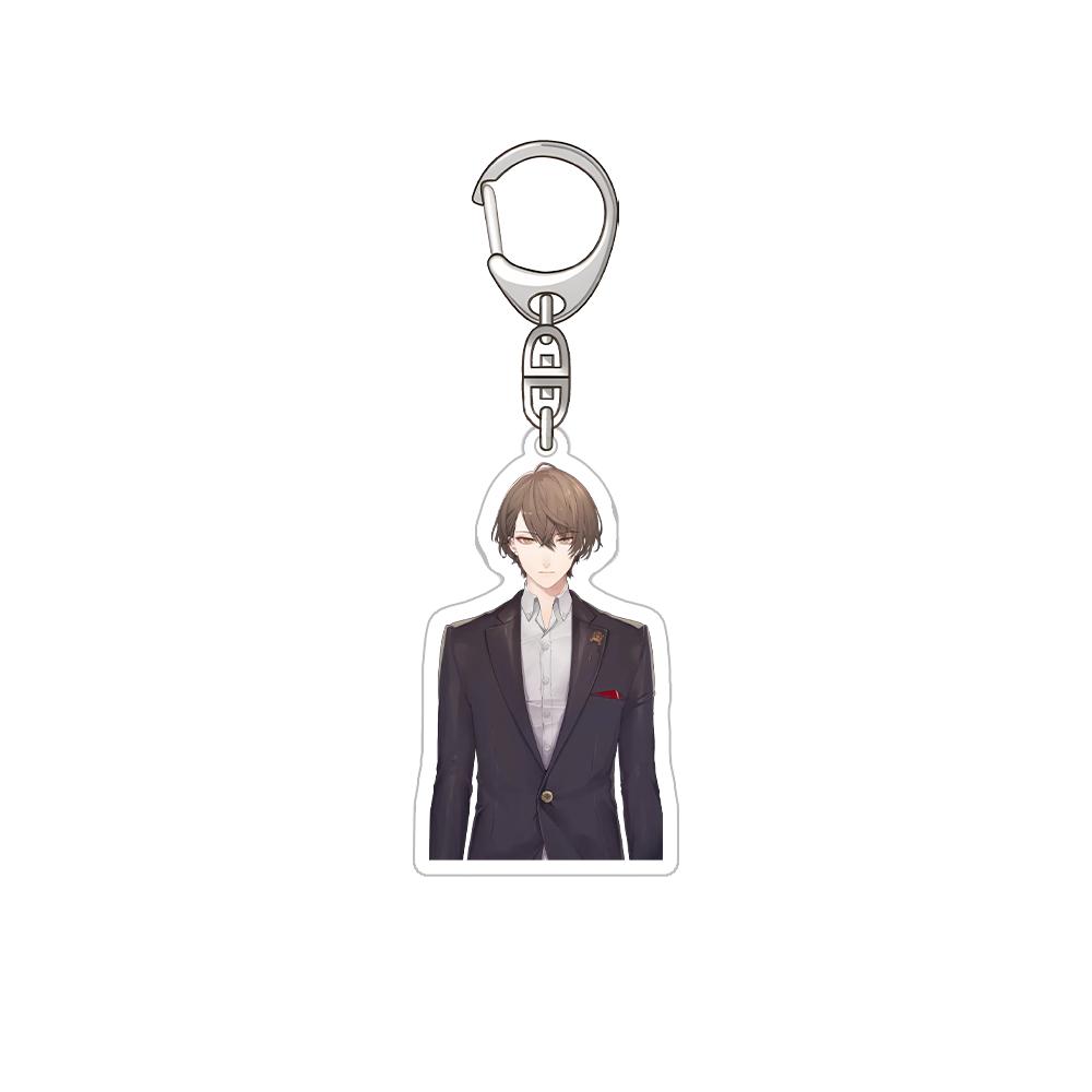 Nijisanji Kitakoji Hisui Seraph Dazzlegarden Yaguruma Rine Togawa Nonoha Inami Rai Официальный акриловый брелок Подвеска для сумки Подарки