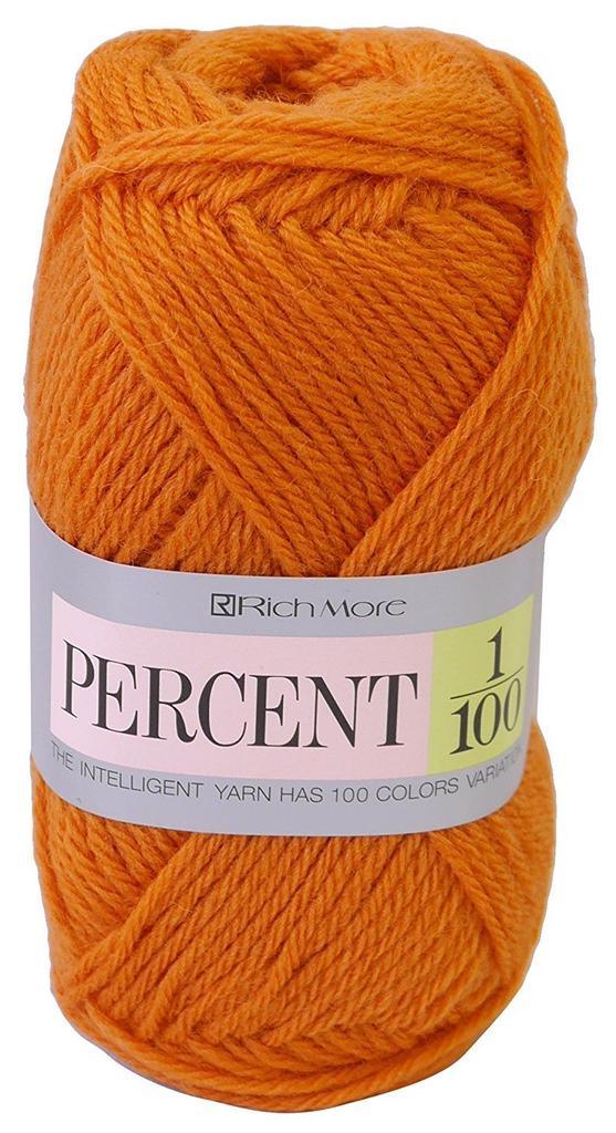 Hamanaka Richmore Percent Wool Толстая Оранжевая Серия 40г 120м Набор из 10 мотков 017 Цв.86 Прибл.