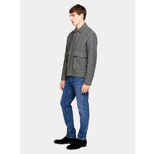 Джинсы Sisley 4MQBSE00O синий Slim Fit