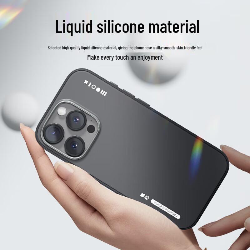 Mr. Blue Gorilla Dual-Color Silicone Case for iPhone 16 Pro