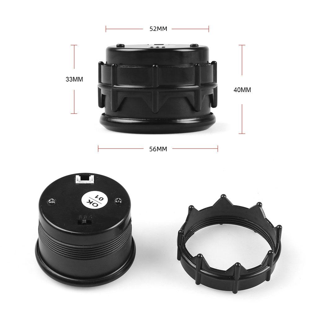 2 Inches 52mm Car Water Temperature Gauge 40~120 ℃ With Water Temp Sensor & Water Temp Joint Pipe 1/8ZG Sensor Adapter Car Gauge