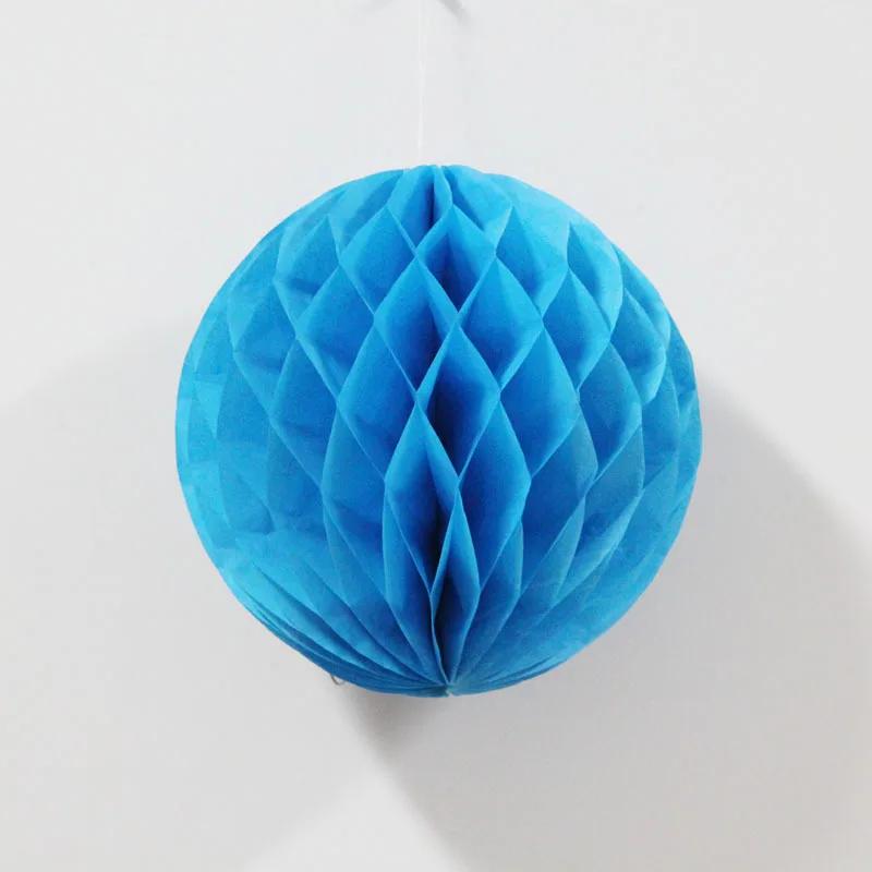 Multicolor 10inch Paper Honeycomb Tissue Flower Balls Lantern Birthday Party Wedding Baby Shower Decorations Christmas Supplies