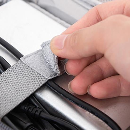 Водонепроницаемая сумка-органайзер для кабеля, недеформируемая сумка для хранения шнура из полиэстера, аксессуары для электроники