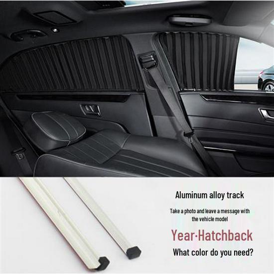 Солнцезащитные шторки для Ford Edge – Направляющая из алюминиевого сплава, Автомобильные шторки для затенения