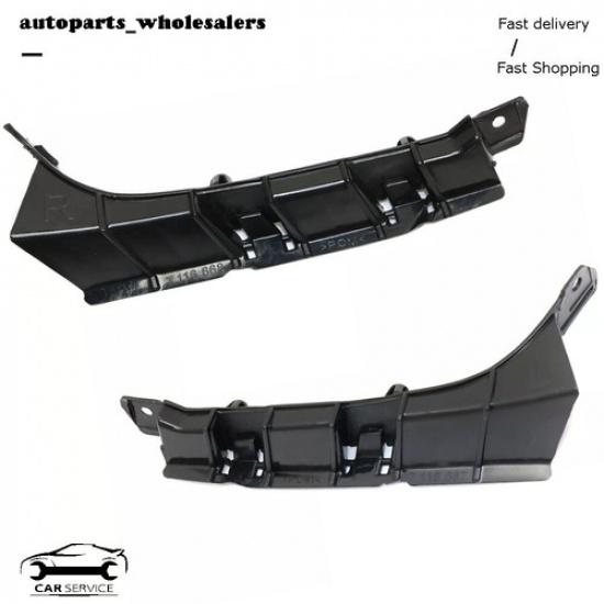 BMW X5 E53 Front Bumper Mounting Support Bracket 51117116667 51117116668 | Black | Plastic | Easy tallation | 3 Months Manufacturer Warranty