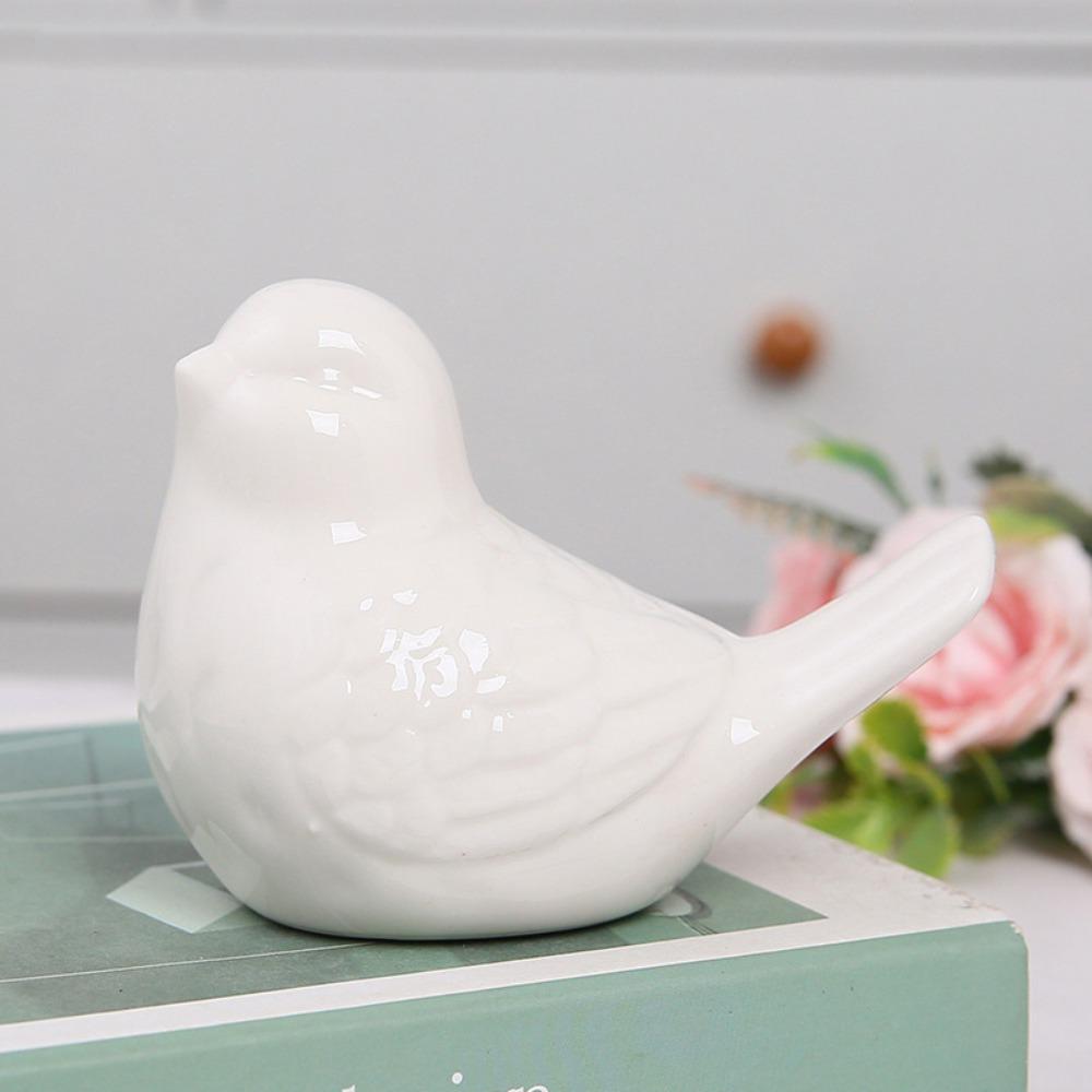 Керамические Птицы Украшения Декорации Поделки Кукла Птица Новая Имитация Птицы Домашний Декор