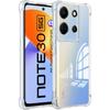 Для Infinix Smart 9 8 7 6 Note 30 40 Pro Plus 12 11 Pro VIP Zero 30 40 GT 20 Pro Чехол Прозрачный Мягкий Силиконовый Ударопрочный Защитный Чехол