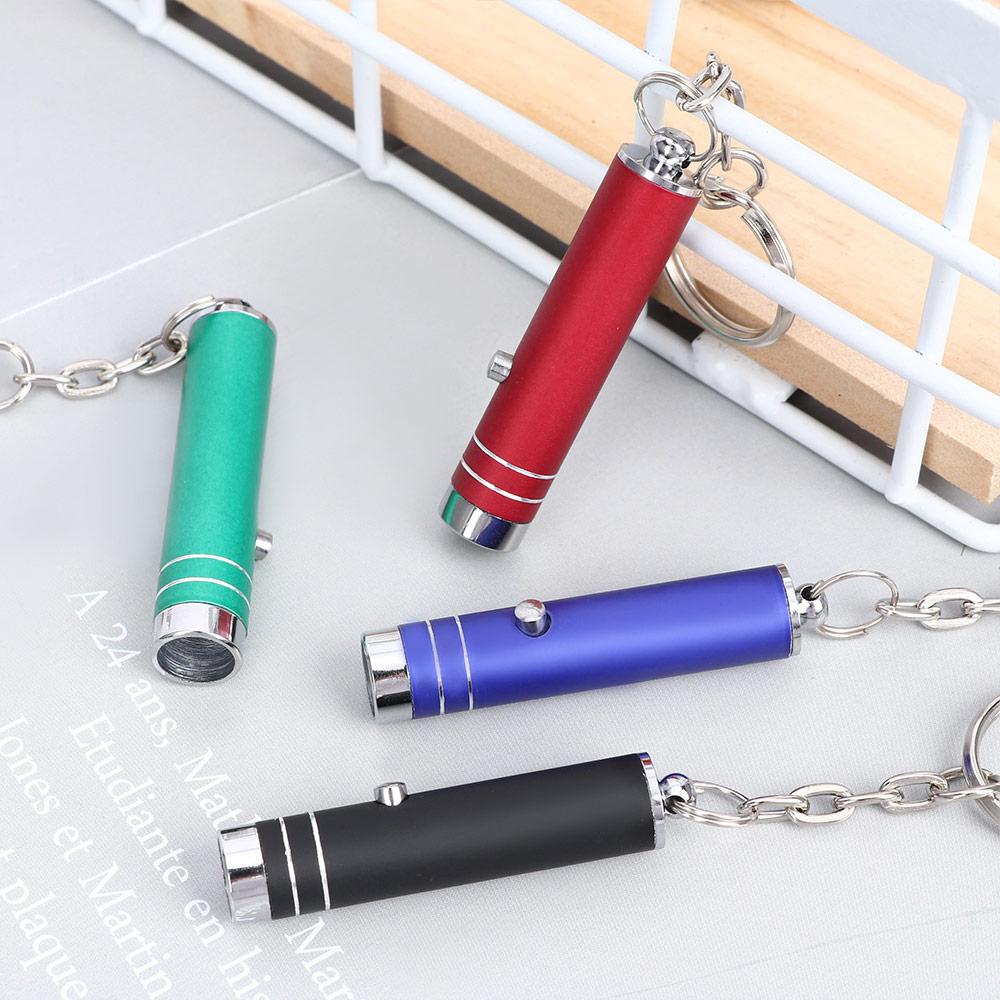 Money Detection Money Check Counterfeit Money UV Light Flashlight Keychain Lamp LED UV Torch
