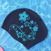 Soft Flower Swim Headgear Thicken Design Snorkeling Cap Major Bathing Cap Floral Diving Hat  Shower