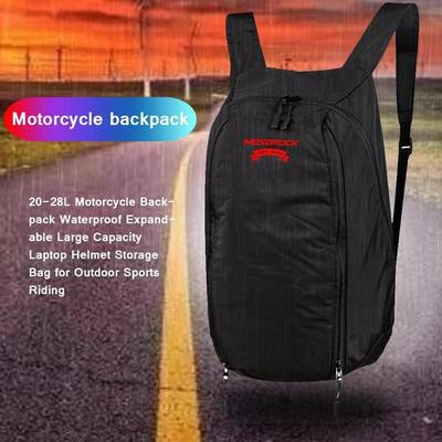 Дорожные сумки для мотоцикла, 20-28 л, расширяемый рюкзак, шлем, большая вместительная водонепроницаемая сумка для ноутбука, мотоциклетная сумка для Casco Moto