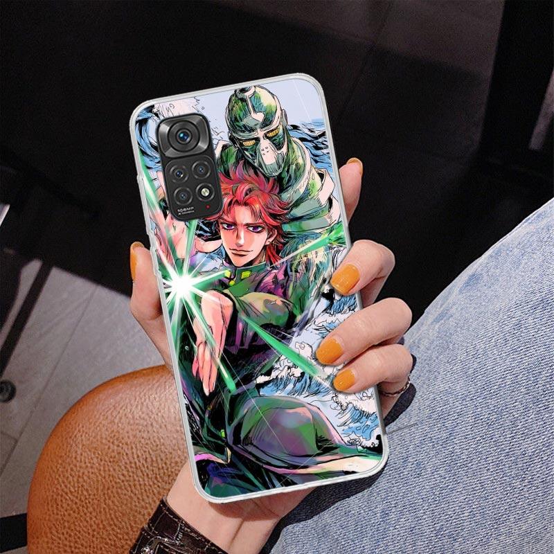 Чехол для телефона JoJo's Bizarre Adventure для Xiaomi Redmi Note 15 14 13 12S 12 11 Pro Plus 14S 11S 11E 10 10S 11T 5G Персонализированный чехол