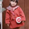 Adorable Red Childrens Crossbody Bag For Lunar New Year With Cute Dragon Design