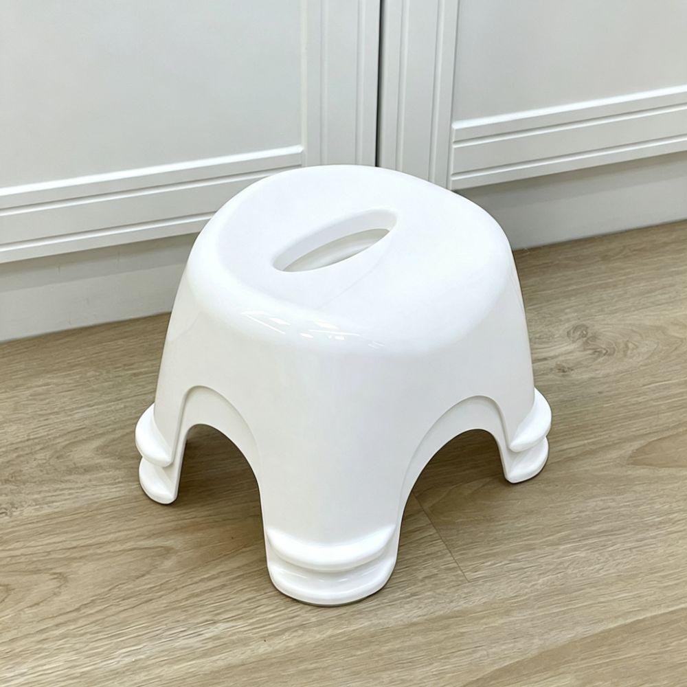 Non-slip Small Low Stool Waterproof Kid Stool Simple Clear Shower Foot Stool Corner