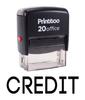 Printtoo Rubber Stamp Office Стационарные самокрасящие КРЕДИТ Custom