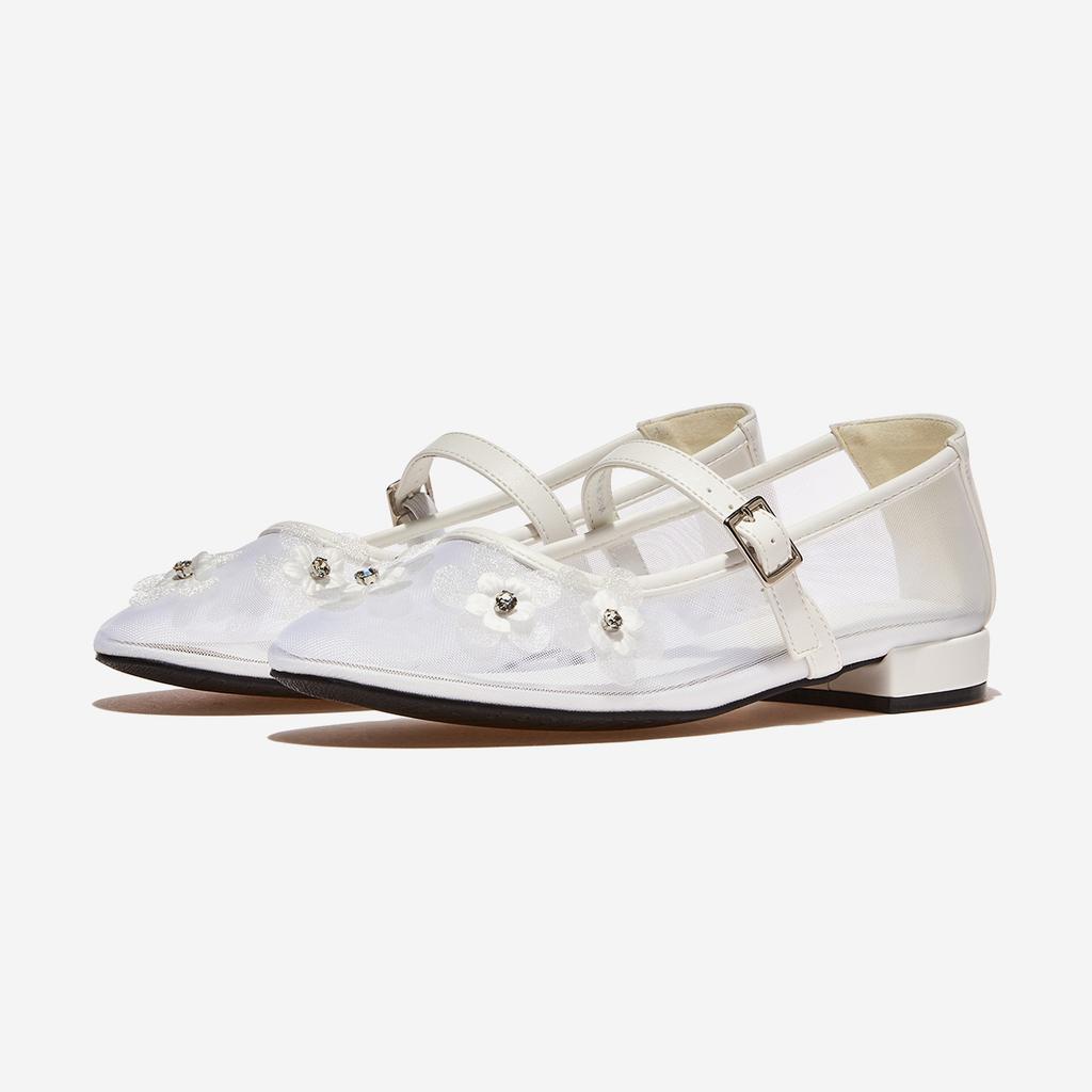 [FORMEL CAMELE] Love Pommel Flor Mary Jane, FLS1F1SP052, 1010112573, популярная корейская обувь