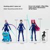 5pcs/Set Kpop Demon Hunters Figure Toy PVC Model Cartoon Gaming Peripherals Desk Decoration Collection Doll for Children Gift