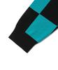 BEENTRILL Classic Checkerboard Oversized Knit (Teal)