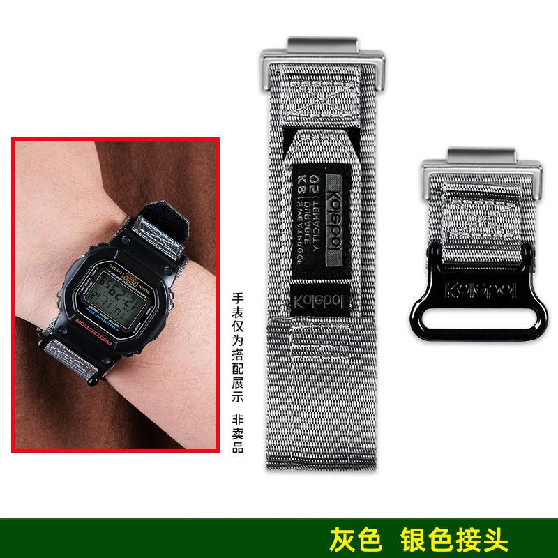 DW5600 GW-M5610 DW-6900 GW-B5600 Нейлоновый холщовый ремешок для Casio GA2100 GM2100 Модифицированный ремешок для часов мужской Наручный ремешок для активного отдыха и спорта