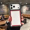 TPU Case For iPhone 17 16 15 14 13 12 Pro Max Plus Rugged Hybrid Transparent Shockproof Armor Hard PC Frame Bumper Back Cover
