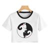 Футболка Sailor Moon Cold Moon от Sailor Moon, новая короткая футболка, женская сексуальная футболка с пупком