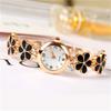 Fashion Ladies Four-leaf Clover Style Watch Cute Delicate Watch for Girl Women's Watches Student Watches