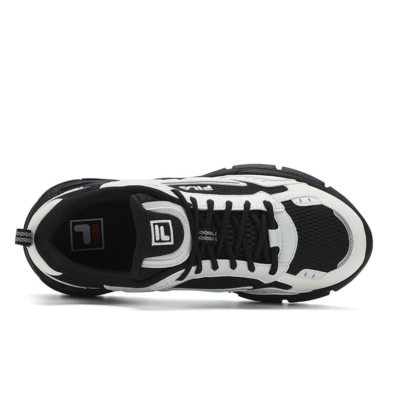 Fila Кроссовки Blade Silver Tooth Удобные Универсальные Легкие Низкие Кроссовки для Бега Женские кроссовки Черные F12W512101FBW