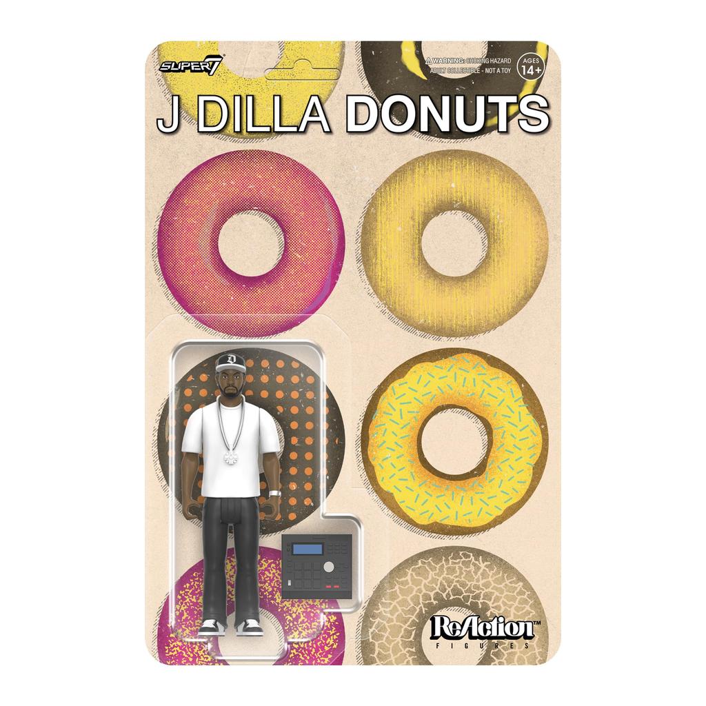 Super7 Фигурка-реакция J Dilla Волна 02 Фигурка J Dilla - (Пончик)