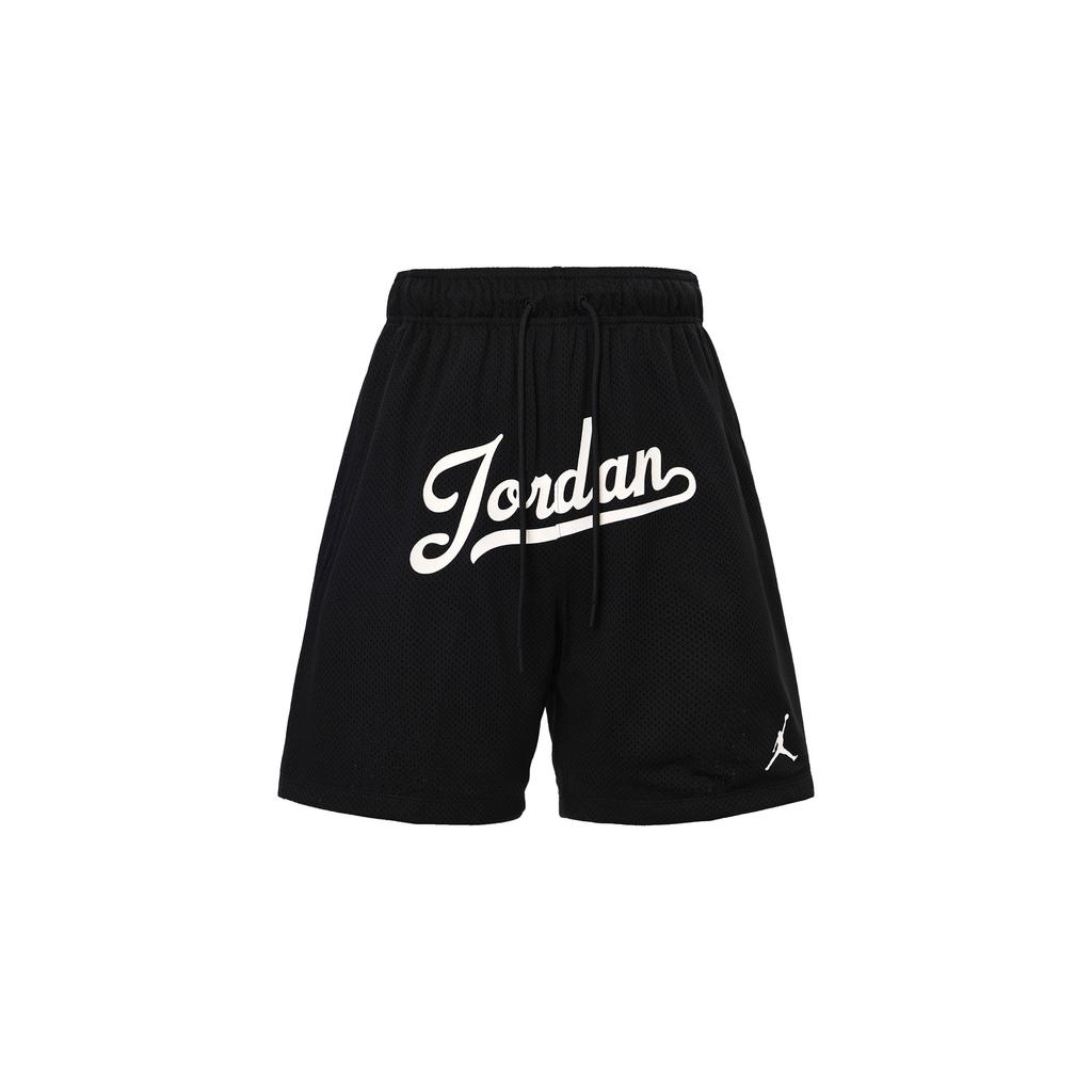 Jordan Flight MVP Letter Series Breathable Casual Shorts Men Shorts Black FN4662-010