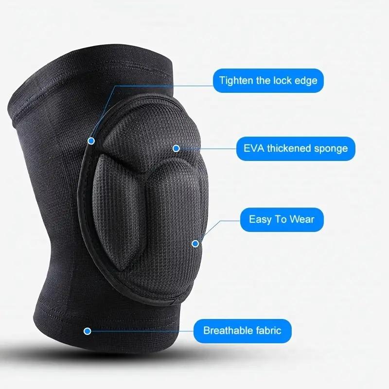 Knee Brace High Elastic Knee Protector For Sports Knee Sleeve Sport Pad Anti Collision And Anti Turtle Shell Sponge Knee Guards