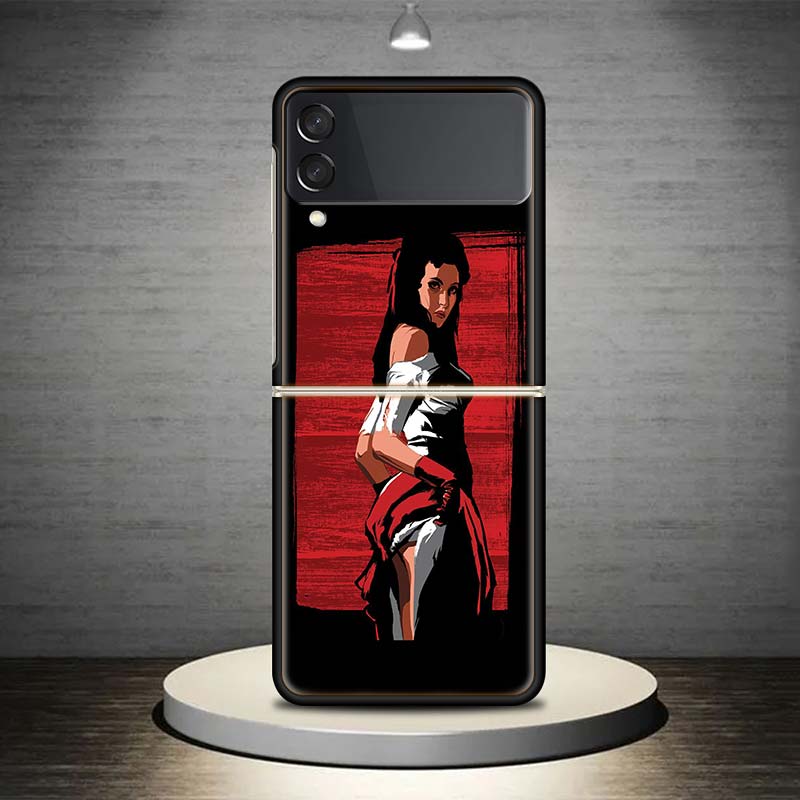 Red Dead Redemption 2 для Samsung Galaxy Z Flip 4 3 5G чехол для телефона черный твердый чехол ZFlip 4 3 роскошный противоударный чехол-бампер