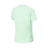 Li Ning Running Series Solid Color Round Neck Comfortable Moisture Wicking Versatile Short Sleeve T-Shirt Women T-Shirts Cool-Green ATSU580-4